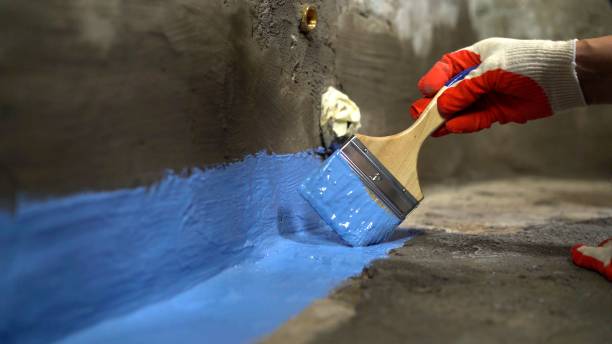 Commercial Interior Drainage System project at a Fremont, WI business property by SJ Waterproofing Pros